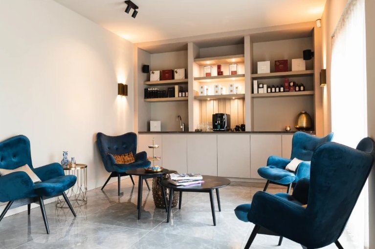 De salon van Babeau Huidinstituut